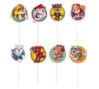 Kit per la Creazione e la Decorazione di Cupcake dei Paw Patrol in Carta