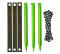 Kit per la cura degli alberi e di supporto, supporto per piante da giardino, supporto per piante, forte accessorio da giardino per la capacità di carico per il consumo di tende e