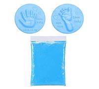 Kit per la cura del bambino, per la cura del bambino, per la mano dei piedi, impronte digitali, tono morbido, accessorio per bambini (blu)