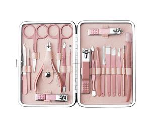 - Kit per la cura della manicure 18 in 1 Organizer trucchi 1 pieces unisex