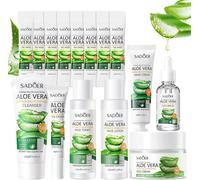 Kit per la Cura della Pelle Aloe Vera 27 Pezzi, Aloe Vera Skincare Set include D