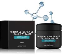 Kit per la cura della pelle del viso per uomo, Balsamo al sego antirughe, Crema idratante viso al sego antietà, Uomo Crema antirughe e antietà giorno e notte