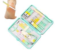 Kit Per La Cura Delle Unghie E Per Manicure 18 Pezzi Set Multifunzionale