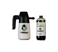 Kit per la cura dello shampoo monkey spruzzatore di super schiuma 1l