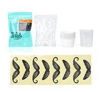 Kit per la Depilazione della Cera del Naso, Cera per la Depilazione del Naso del Sopracciglio Nasale Indolore Efficace Strumenti Rapidi Sicuri