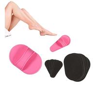 Kit per la depilazione di gambe viso e labbro superiore - Kit di cuscinetti esfolianti delicati per la pelle per donne strumento di rimozione dei riutilizzabile per braccia