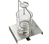 Kit per la determinazione della densità da laboratorio, telaio di precisione per gravità specifica per solidi e liquidi, accessorio per test della densità per bilance, misurazione di pietre(A)