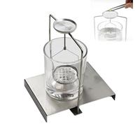 Kit per la determinazione della densità, dispositivo di pesatura idrostatica per test di densità precisi e misurazione di solidi e liquidi, compatibile con bilance da laboratorio, per gioielli