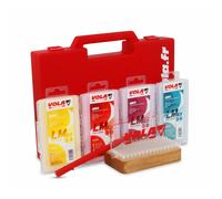 Kit per la manutenzione degli sci Vola Race Set Rouge TU