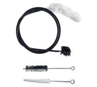 Kit per la manutenzione della tromba include spazzole per bocchino, valvole, spazzola e flessibile serpente tromba pulizia strumento di manutenzione strumento di pulizia accessori per la pulizia