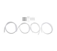 Kit per la maschiatura dell'acero Set di raccolta di sciroppi in acciaio inossidabile con albero per ganci per linfa e tubi per attrezzature per sciroppo fatto in casa e zucchero per forniture