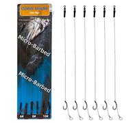Kit per la pesca alla carpa ami per la pesca alla carpa esche da pesca rig filo intrecciato attrezzatura leader ganci spinato per kit capelli