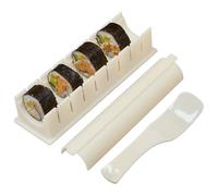 Kit per la preparazione di sushi, kit per sushi, stampi per sushi con forme per sushi e riso, kit per sushi, kit per sushi per principianti, stampo per onigiri, strumento per sushi fai da te