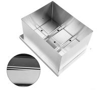 Kit per la preparazione di tofu in acciaio inox con accessorio essenziale per la garza (grande)