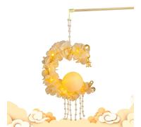 Kit per la produzione di lanterne a metà autunno - Lanterna cinese | Lanterna di coniglio per i | Portable Light Up Lanterns Craft for Adult Holiday Party | Lanterne decorative