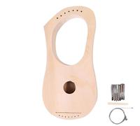 Kit per la produzione di lira - kit di strumenti per corde in legno amichevole per principianti, forniture per la produzione di arp lira fai-da-te per amanti della musica | Strumenti di artigianato