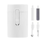 Kit per la pulizia degli auricolari: strumento portatile 3 n 1 con testa in spugna di memoria, spazzola di precisione per dettagli e accessorio per la rimozione della polvere nelle fessure profonde |