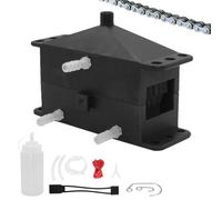 Kit per la Pulizia della Catena del Motociclo - Spazzola a Catena Resistente, pulitore di Trasmissione, Set di Attrezzi Multiuso | per Moto, Scooter, Officina, Viaggio