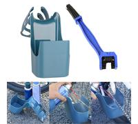 Kit per La Pulizia Della Catena Della Bicicletta con Spazzola E Porta Olio per