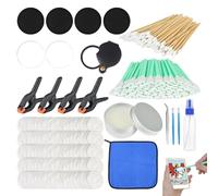 Kit per la pulizia delle carte strumento detergente anti-graffio | Kit Restauro Carte Da Collezionare Scuola Casa Indoor Donne Uomini Adulti Adolescenti Collezionisti