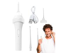 Kit per la pulizia delle orecchie | Pulitore auricolare elettrico con luce LED | Accessorio Salute Orecchie Chiuse Uso Casa Viaggio Famiglia