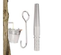 Kit per la Raccolta della d'Acero | Acciaio Inossidabile Alimentare A Tenuta Stagna | Spilli per Sciroppo d'Acero | Per Giardino Esterno Zuccherificio Fattoria Foresta Cortile Retro