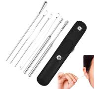 Kit Per La Rimozione Del Cerume Con Siringa Gocce Per La Rimozione Del Cerume Dispositivo Per La Rimozione Del Cerume Con Fotocamera Pulitore Per Le Orecchie Per Persone Detergente Per Le Orecchie