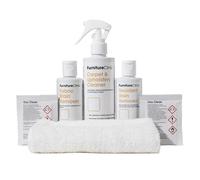 Kit per la rimozione delle macchie di moquette e tappezzeria Furniture Clinic - Kit completo per rimuovere tutti i tipi di macchie ostinate da qualsiasi tessuto - Rimuove macchie fresche e secche