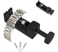 Kit per la rimozione delle maglie dell'orologio, strumento di riparazione del cinturino in metallo, strumento di regolazione delle maglie del cinturino dell'orologio, strumento di sostituzione per
