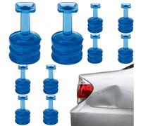 Kit per la rimozione di colla, linguette per rimozione ammaccature, paraurti, pannello portiera, strumento di riparazione per auto, 10 estrattori per danni alla carrozzeria, per riparare i punti del