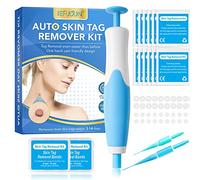 Kit per la rimozione di etichette cutanee, con 40 fasce ad azione rapida e sicura, di piccole e grandi dimensioni (2-8 mm), per viso e corpo