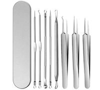 Kit per la rimozione di punti neri e acne 1 Set Acne Pin Pilple Extractor Rischio Free Pin Pin Acciaio In Acciaio Inox Blackhead Remover Pimple Extractor Strumenti for la cura del viso Set per la rimo