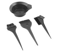 Kit per la spazzola per capelli per capelli per capelli Kit tintura tintura tintura per capelli tintura tinta spazzola pettine miscelazione strumenti di styling ciotola per il salone 4pcs