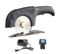 Kit per la toelettatura degli animali Forbici elettriche Tessuto Tappeto Pelle Ricaricabile Coltello tondo Tagliatrice Coltello portatile portatile a batteria al litio Mantiene le pecore fresche in es