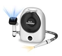 Kit per la toelettatura del cane con aspirapolvere e asciugacapelli, toelettatore professionale per animali domestici con spazzola, districare, deshed, pulito, accessori asciutti, ioni negativi a