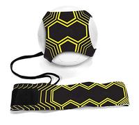 Kit per l'Allenamento Trainer da Calcio allenamento per calciare corda dell'istruttore di calciogettare le sole attrezzature per la pratica Regolabile per Bambini e Adulti Adatto per Ball 3, 4 e 5