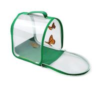 Kit per l'allevamento di farfalle, gabbia a rete per bruchi vivi che si trasformano in farfalle, habitat educativo portatile compatibile con