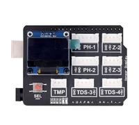 Kit per l'analisi della qualità dell'acqua, con display OLED, per acqua potabile, acquario e laboratorio (TDS).