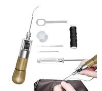 Kit per Lavorare il Cuoio | Kit di Riparazione Cuoio Resistente - Filato Da Cucitura Per Sedili Divani Borse Mobili E Accessori