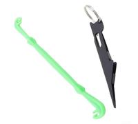 Kit per legare nodi con slamatore per pesca a mosca, perfetto per esperienze di pesca