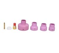 Kit per lenti a gas TIG Connettore del supporto per elettrodi per tazza di ceramica per WP 9 20 25 Accessori per torcia di saldatura