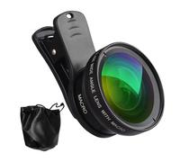 Kit per lenti telefonici-Pacchetto di lenti per fotocamera per smartphone avanzato, set di clip da | Angolo largo, macro, pesce, teleobiettivo, caleidoscopio, obiettivi, attrezzatura