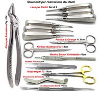 Kit per l'estrazione dei Denti Pinza per Estrazione Chirurgia Orale Strumenti CE