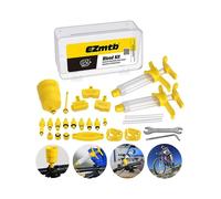 Kit per lo spurgo dei freni della bicicletta per una manutenzione efficiente dei freni. Il set completo di attrezzi, incluso l'olio minerale
