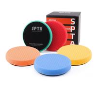 Kit per Lucidatrici Auto, SPTA 5Pcs 180mm Tamponi Tampone Kit di lucidatura per