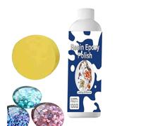 Kit Per Lucidatura Della Resina - Agenti Per La Rimozione Dei Con Spugna, Composto Lucidante Epossidico | Strumento Per Il Ripristino Della Superficie, Soluzione Di Finitura Lucida, Ideale Per