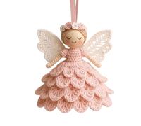 Kit per l'Uncinetto - Bambola Angelo Decorazione Per L Arte Della Maglia,Kit Uncinetto Fatto A Mano,Per Uomini, Donne, Appassionati, Hobbisti, Famiglia, Amici, Colleghi, Decorazioni Natalizie
