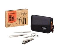 Kit per manicure da uomo, nero
