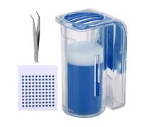 Kit per Marcatura Regina delle Api, Marcatura Precisa 0-99 Attrezzo Apicoltore Completo con Bottiglia Adesivo Pinzette Uso Sicuro Monomano Osservazione Facile