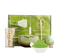Kit per matcha | Kit tradizionale per cerimonia del tè, set tradizionale di 4 utensili da cucina per donne, ragazze, compleanni, uomini, amici, cucina, Natale, casa